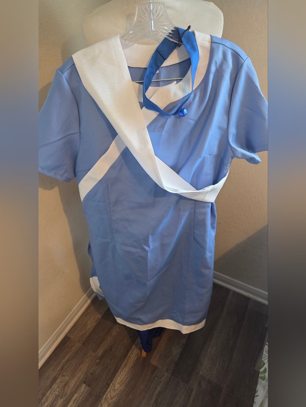 Avatar: The Last Airbender Women's Katara Halloween Deluxe Costume Dress